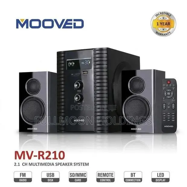 Mooved Bluetooth Home Theater Speakers · Photo 1