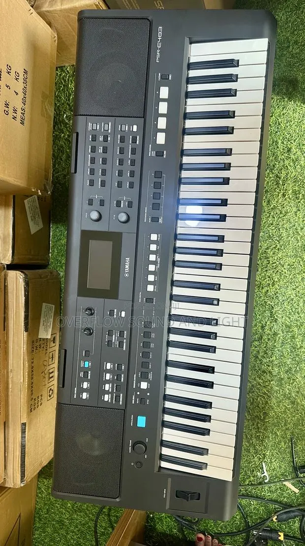 Yamaha PSR-E483 Portable Arranger Keyboard 61 Keys · Photo 1