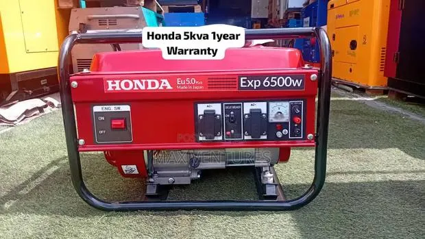 Brand New Honda 5KVA Generator Available at Best 5.0kva · Photo 1