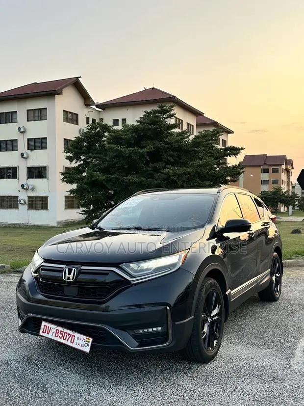 Honda CR-V Touring AWD 2020 Black · Photo 1
