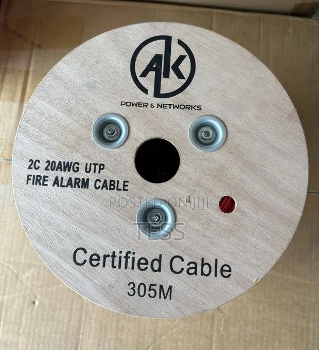 Fire Alarm Cable 1.5mm 20awg Solid Cca · Photo 1
