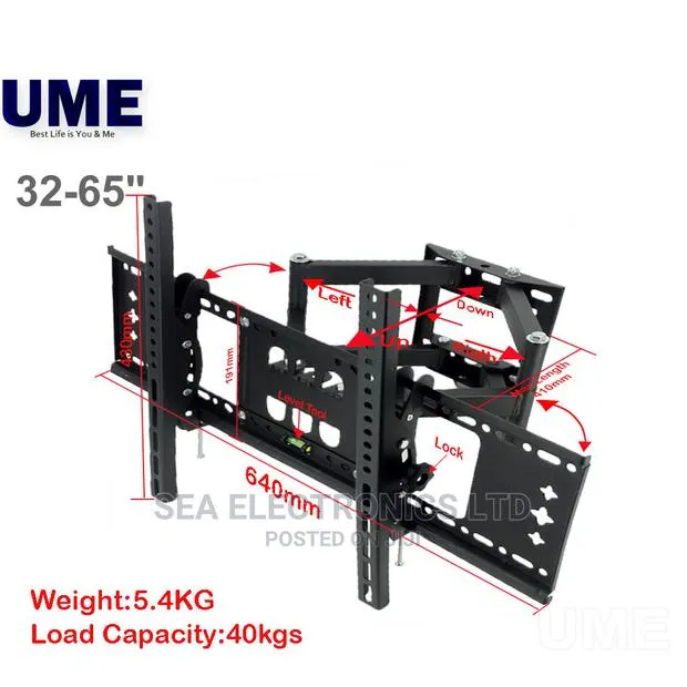 Height Adjustable Tv Wall Mount 32-65 Inch · Photo 1