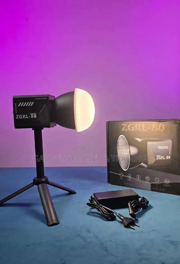 ZGRL-80 Portable Fill Photography Cool Warm Lights With Inbuilt Fan · Photo 1