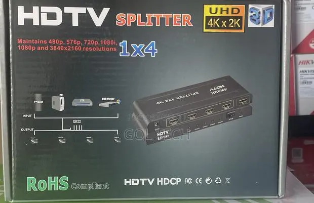 Rohs Compliant HDTV Splitter Uhd 3d · Photo 1