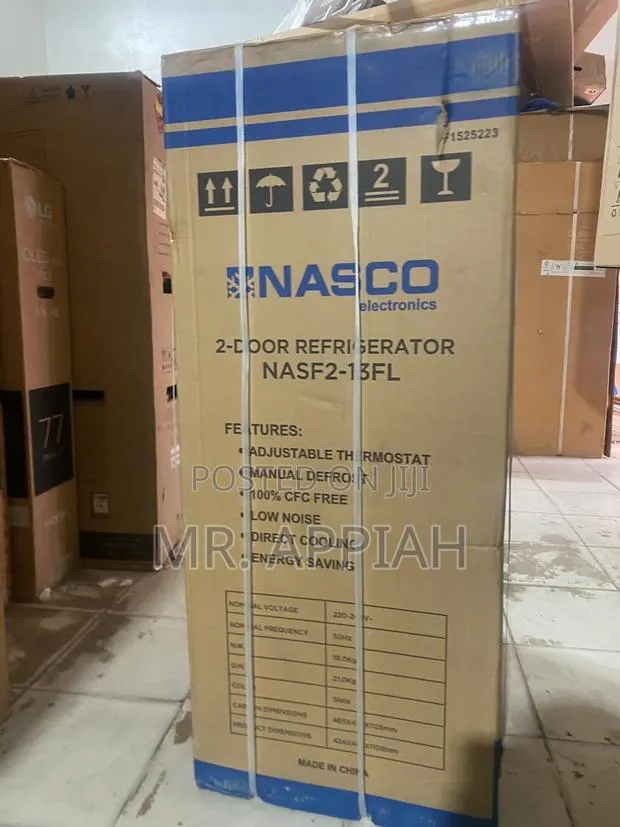 Extremely Durable Nasco NASF2-13FL 2 Door Refrigerator · Photo 1