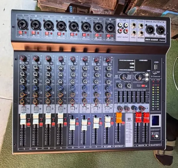 Yamaha PMX8 8-Channel Professional Power Mixer · Photo 1