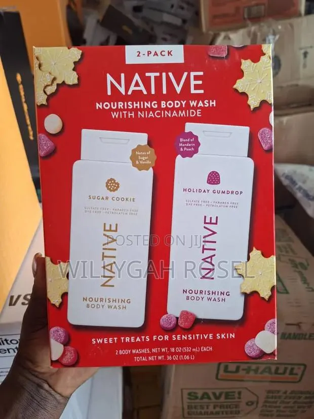 2 Pack Native Body Wash