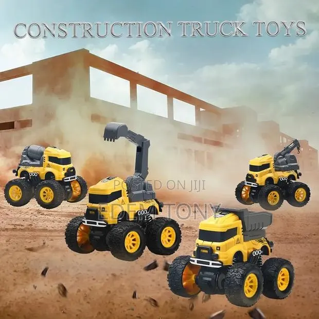 Construction Truck Toys - 4pcs · Photo 2