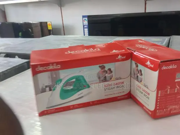 Decakila Steam Iron – Clean Style, Easy Press Power · Photo 1