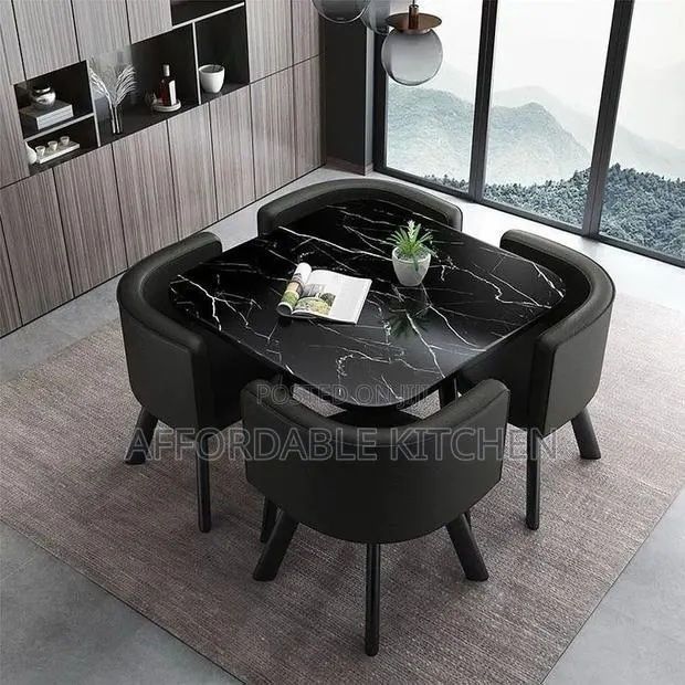 Dining Table and 4 Chairs Set · Photo 1