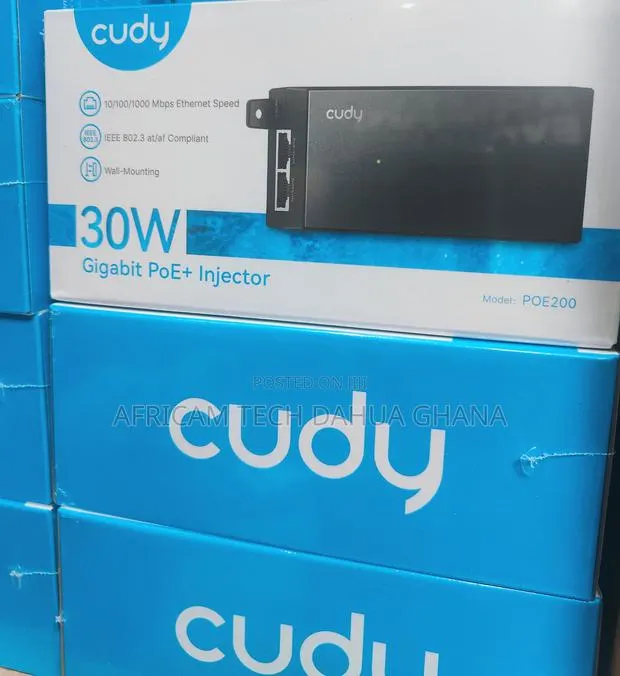 Cudy 30w Gigabit Poe+/Poe Injector · Photo 1