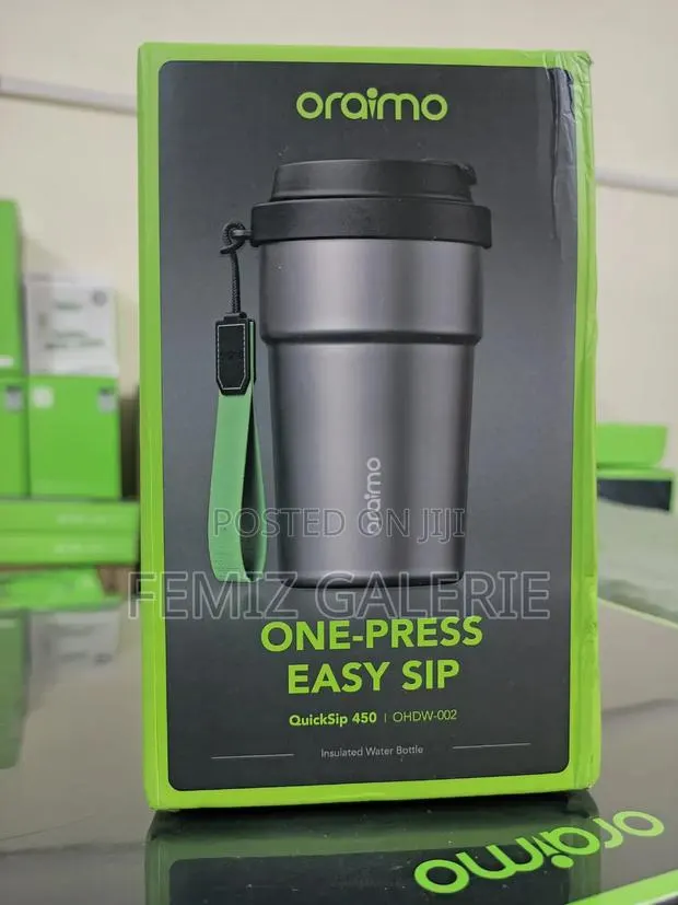 Oraimo Quicksip 450 Temperature-Lock Leakproof Insulated Water Bottle · Photo 1