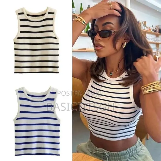 Strip Tank Top-Size Free · Photo 1