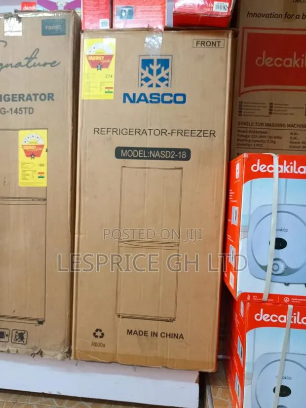 Nasco Double Door Fridge 129 LTRS · Photo 1