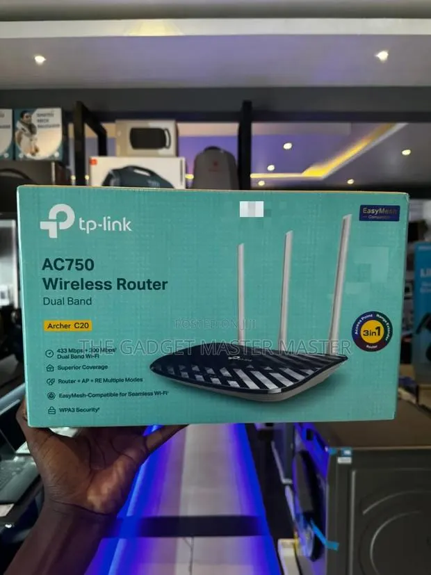 TP-Link Archer C20 Ac750 Wireless Dual-Band Wi-Fi Router · Photo 1