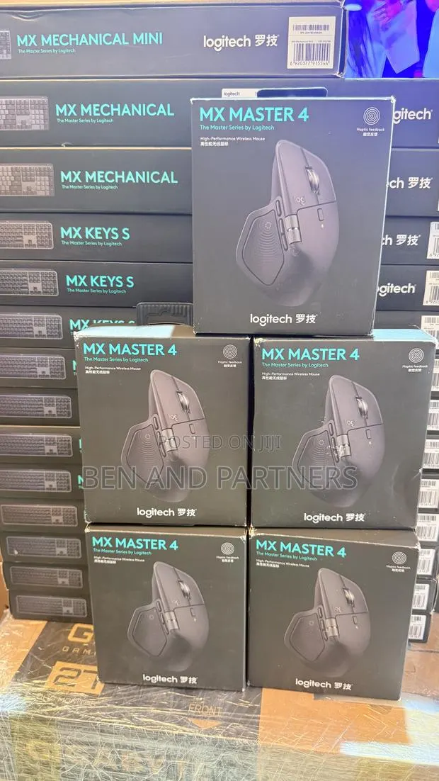 Logitech Mx Master 4, Ergonomic Wireless Mouse · Photo 1