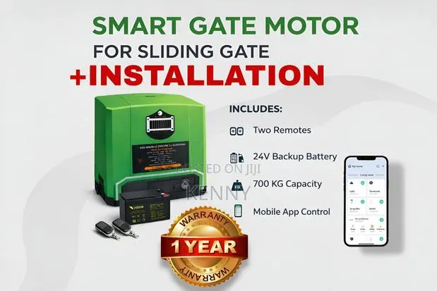 Smart Gate Motor Plus Installation. · Photo 1