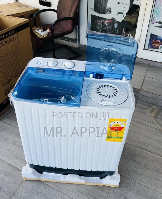 Check Out Affordable Nasco Twin Tub Electric Washing Machine,Semi-Auto · Photo 1