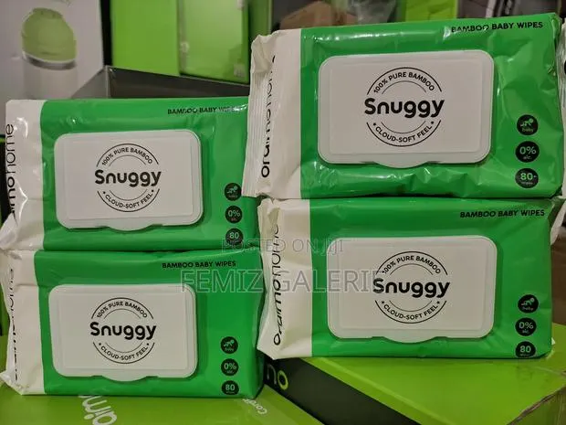 Oraimo Snuggy 100% Pure Bamboo Cloud-Soft Baby Wipes · Photo 1