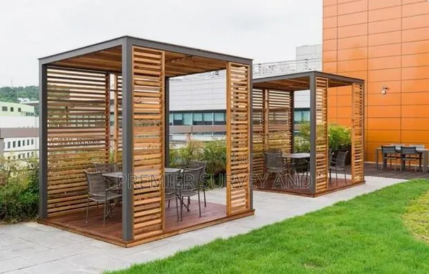 Domestic Commercial Wooden Pergola · Photo 1