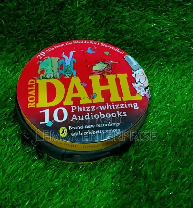 Roald Dahl Classics Audio Story Books Set 29 CD Metal Tin · Photo 2