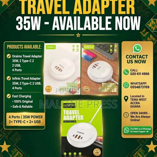 Travel Adapter Socket to USB 4 in 1 · Photo 1