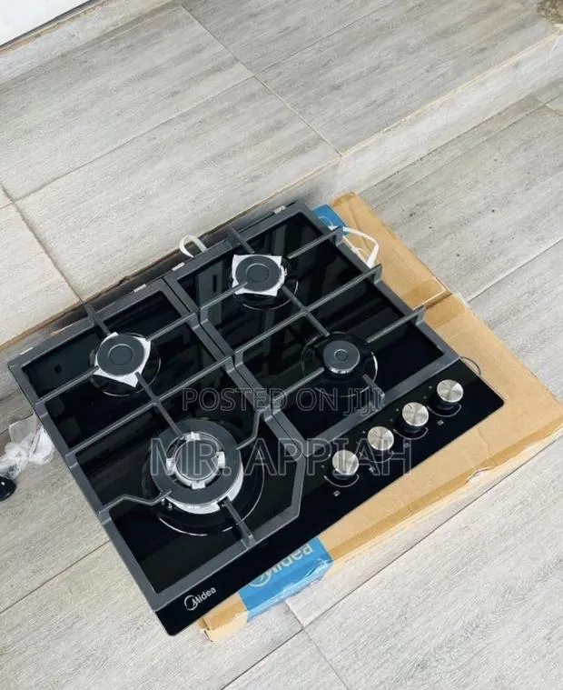 Order Midea 60GJ084 60cm 4 Gas Hob(Tempered Glass). · Photo 1
