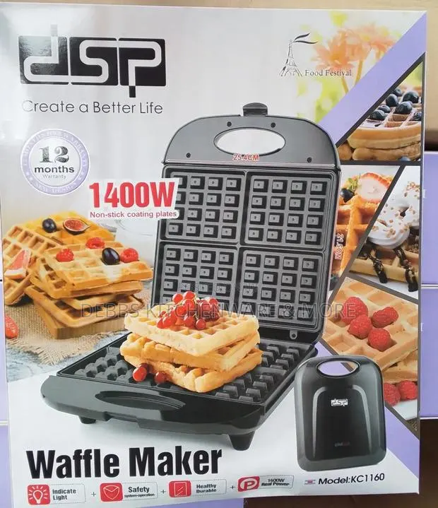 DSP Nonstick Waffle Maker · Photo 1