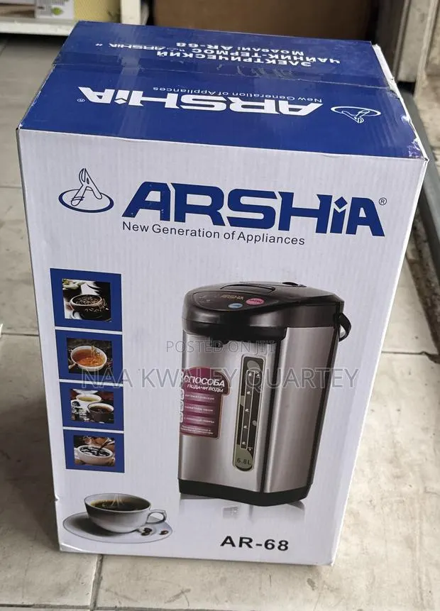 6.8L Arshia Electric Kettle · Photo 1