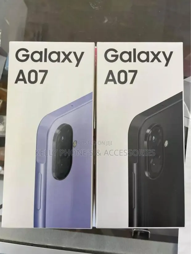 New Samsung Galaxy A07 4G 128 GB Black · Photo 1