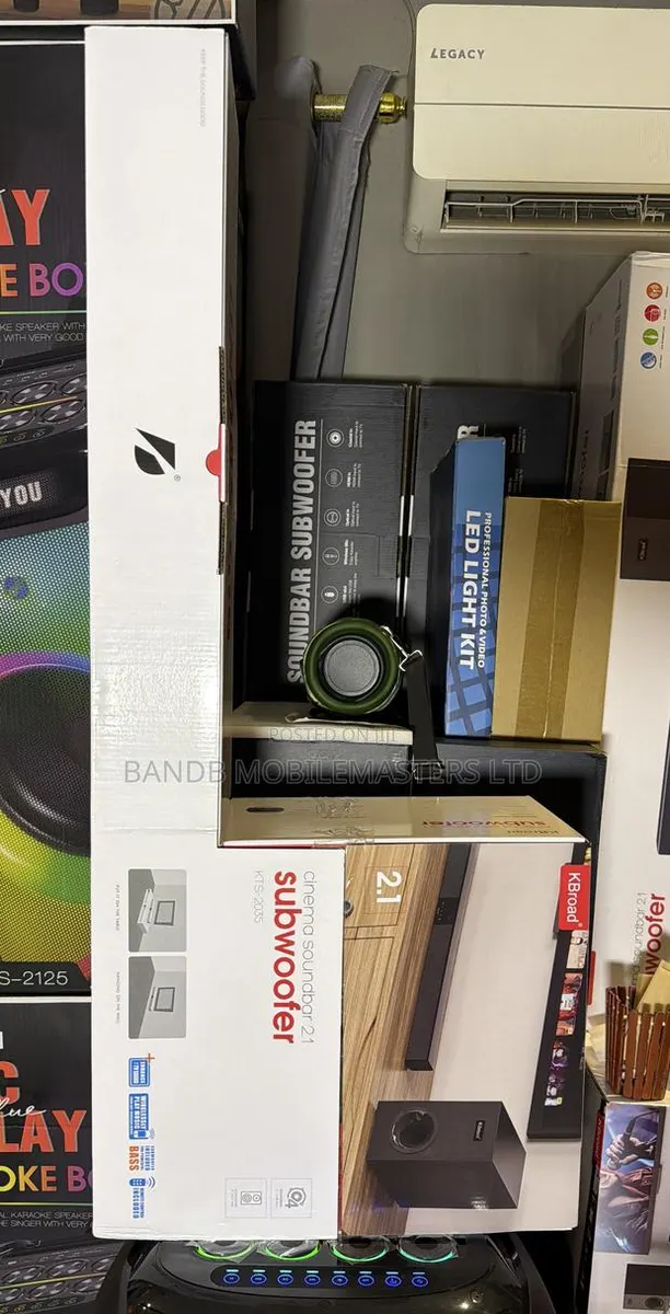 KBroad SOUNDBAR WITH SUBWOOFER Powerful Bass Home Theater System · Photo 1
