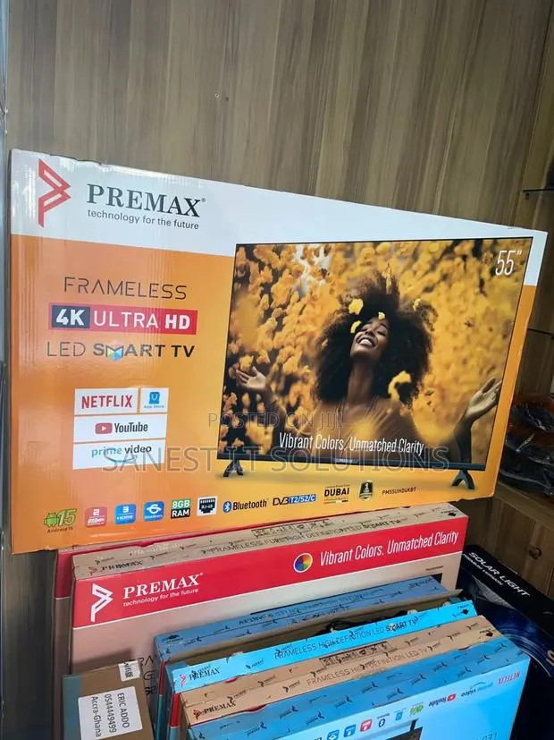 Smart Television Android 55 Inchs · Photo 1