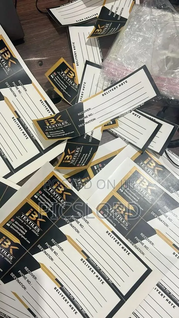 Delivery Stickers · Photo 1