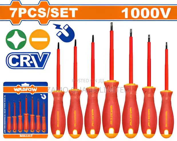 7 PCS Insulated Screwdriver Set - Wss7407 · Photo 1
