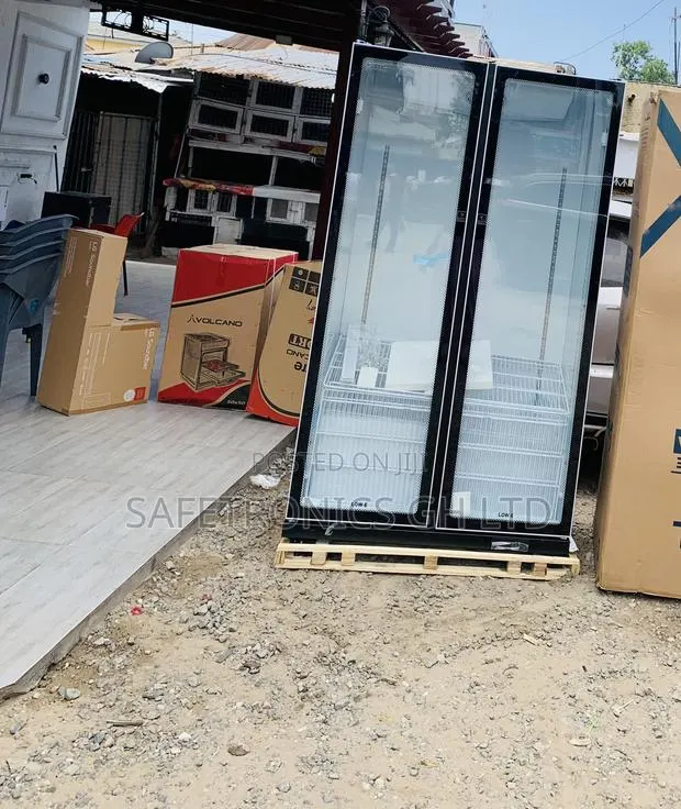 Get Your Perfect Glass Black Display 690 Liters Pearl 2 Doors Fridge · Photo 1