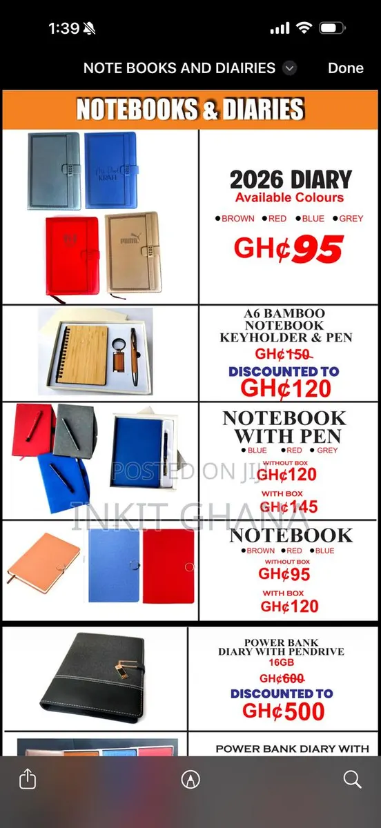 Note Books With Free Engraving · Photo 1