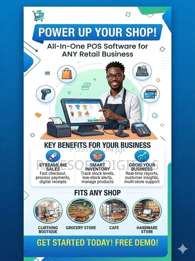 POS Software Setup for Any Shop- Training Included · Photo 1