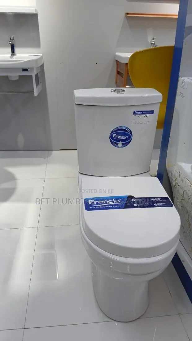 Imported Slim Tank Wc_frencia Curve Water Closet_toilet Seat · Photo 1
