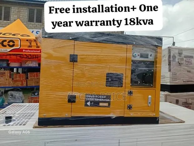 Power All Day Genset 18kva Cruz Power Diesel Bearable Noise · Photo 1