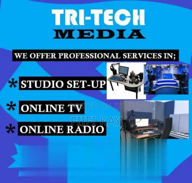 Studio Setup For Online Broadcast · Photo 1