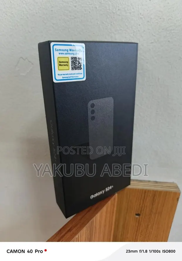 New Samsung Galaxy S24+ 256 GB Black · Photo 1