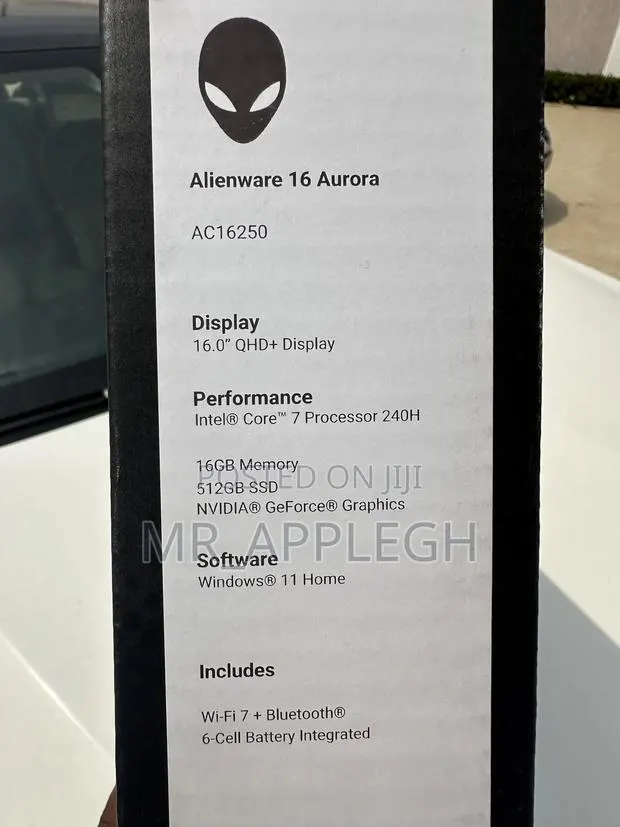 New Laptop Dell Alienware 16 Aurora 16GB Intel Core 7 SSD 512GB · Photo 1