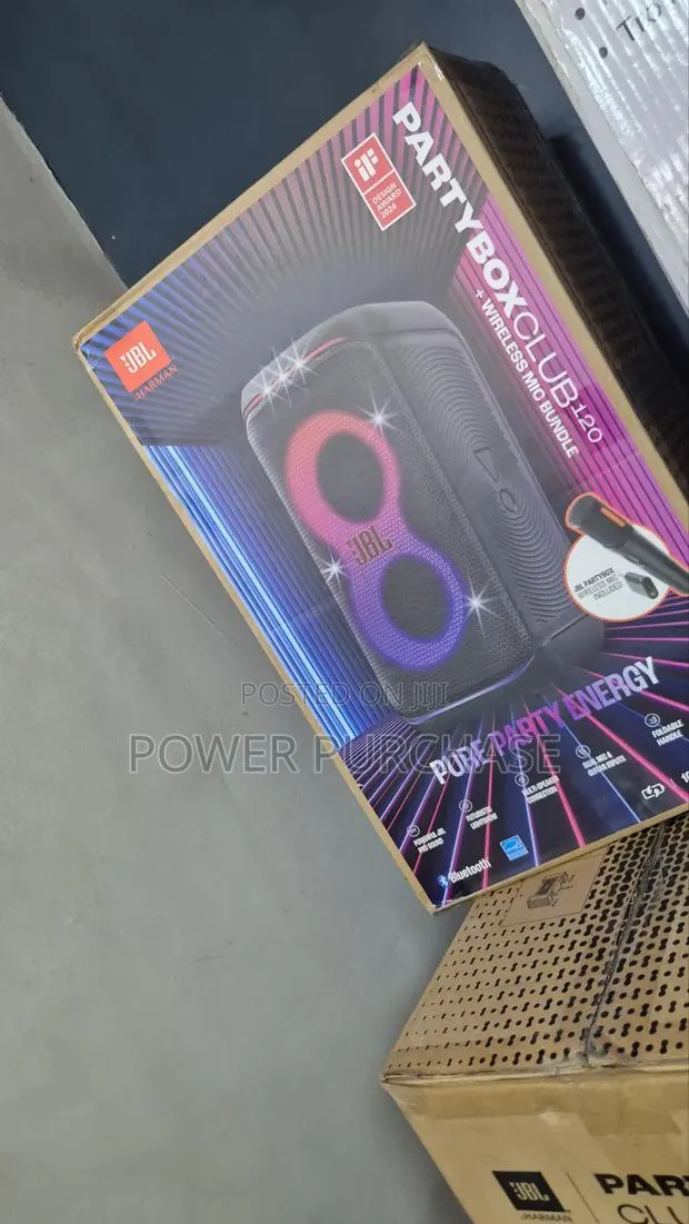 Elaborate JBL Partybox Club 120 With Wireless Mic Bundle · Photo 1