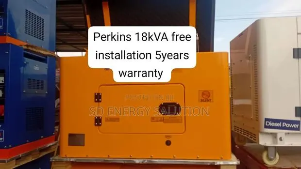 Genuine Perkins 18kva Silent Diesel Generator for Sale · Photo 1