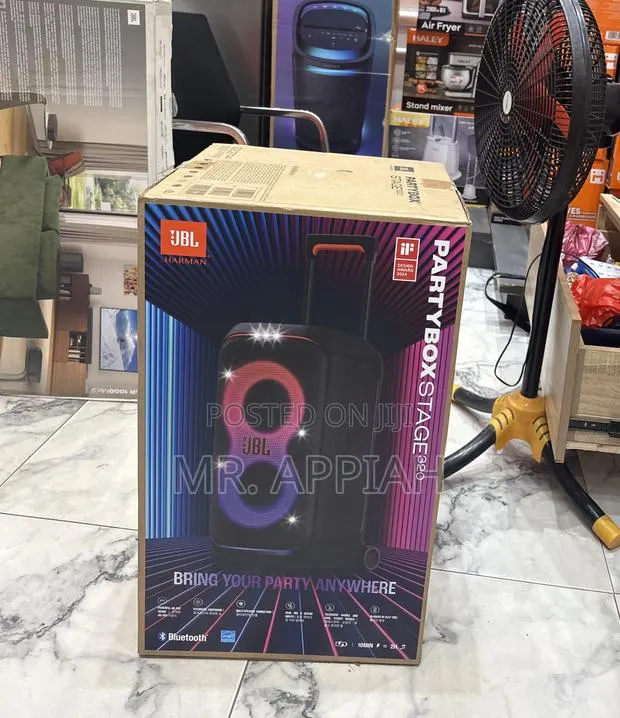 Unique JBL-Partybox320-Bk Bluetooth Sound Bar System(Black). · Photo 1