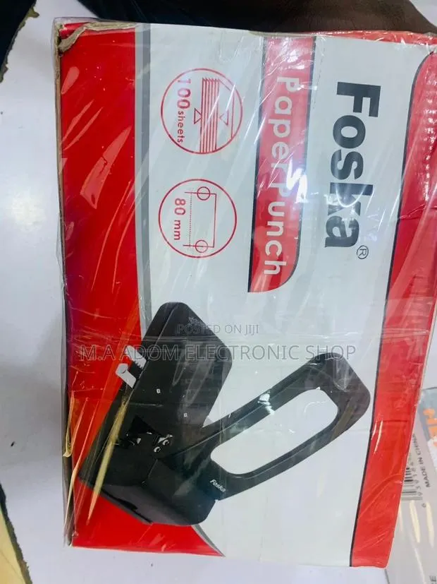 Foska Office Heavy Duty Metal Manual Paper Punch · Photo 1