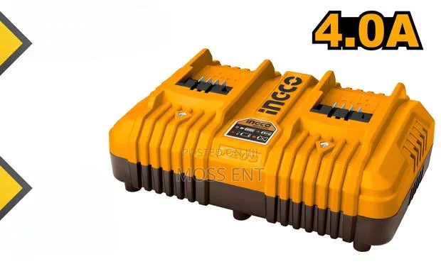 Fast Charger 20v - 4a for 2 Batteries - Fcli2034 · Photo 1