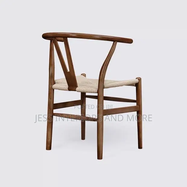Dining Chairs (Wishbone) Brown · Photo 1