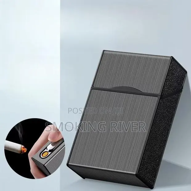 2in1 Rechargeable Cigarettes Case and Lighter · Photo 1