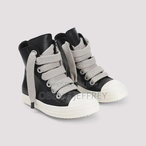 Original Rick Owen High Black/White · Photo 1